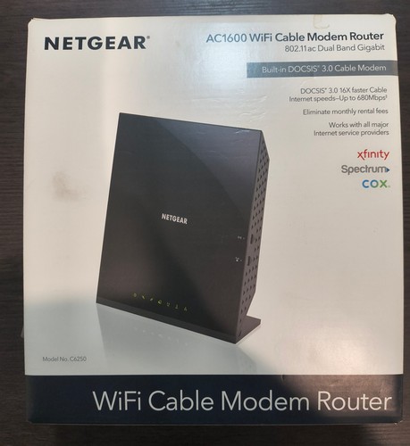 Netgear ac1600 c6250 router - netgear,
