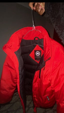 Giacca Red Canada Goose Puffer