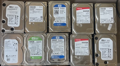 Lotto hdd 500gb - sata, 3.5”