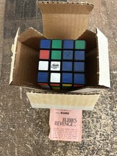 Vintage 1982 Rubik’s Revenge W/Original Box & Paperwork 4x4x4