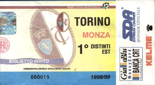 Biglietto stadio torino monza - stadio,