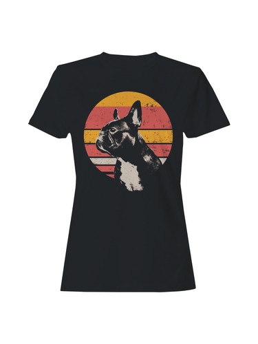 Vintage french bulldog - vintage, art