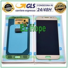 DISPLAY LCD ORIGINALE SAMSUNG GALAXY J5 2017 J530 SM-J530F TOUCH SCREEN ORO GOLD