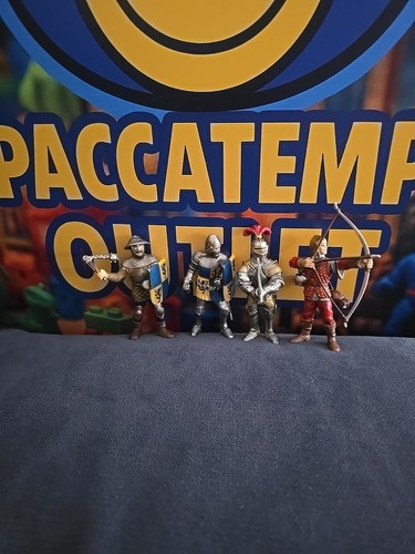 Schleich lotto figurini - lotto, 4