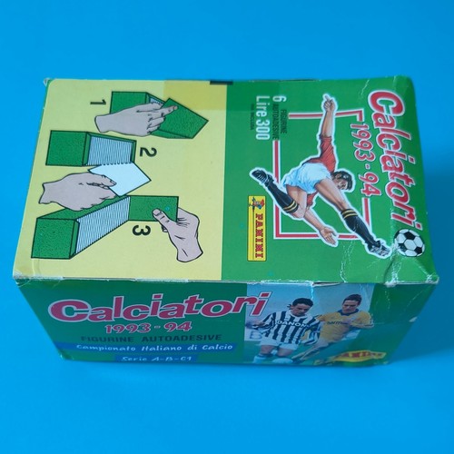 Box figurine panini calciatori - figurine,