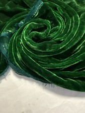 Tessuto Velluto Seta Lungo 2m