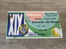 Ajax-Juventus Trofeo Carranza 1973 Football Ticket/biglietto(holland,spain,italy