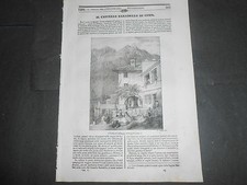 1841 CASTELLO BARANDELLO COMO BELLAGIO LA PEROUSE PIANTA DIONEA PASTA GLUTINOSA