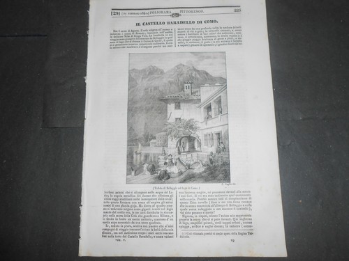 1841 castello barandello - 1841,