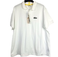 Polo bianca uomo Lacoste