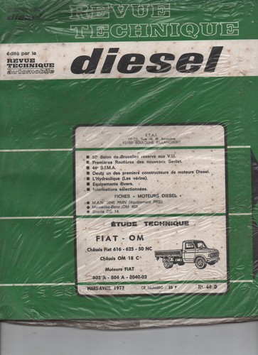 Revue technique fiat 616 - technique, om