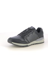 Sneakers stringate uomo nero