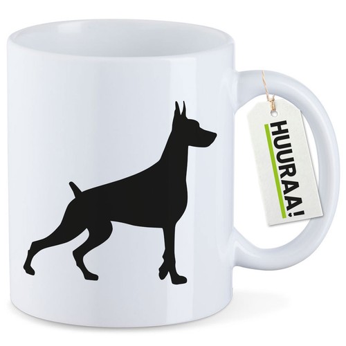 Tazza caffè dobermann - tazza,