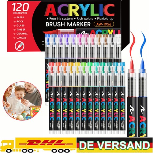 Set 120 matite acriliche
