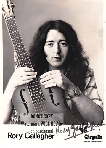 Foto rory gallagher firmata - foto,