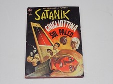 SATANIK N° 44 DEL 1966 GHIGLIOTTINA SUL PALCO EDIZIONE CORNO DI RESA OTTIMO