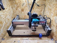 Pantografo fresatrice CNC Shapeoko Carbide 3 Makita RT0700 + accessori + frese