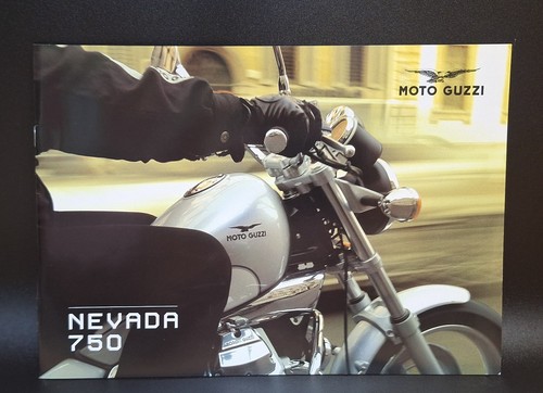 Brochure depliant moto - depliant, guzzi