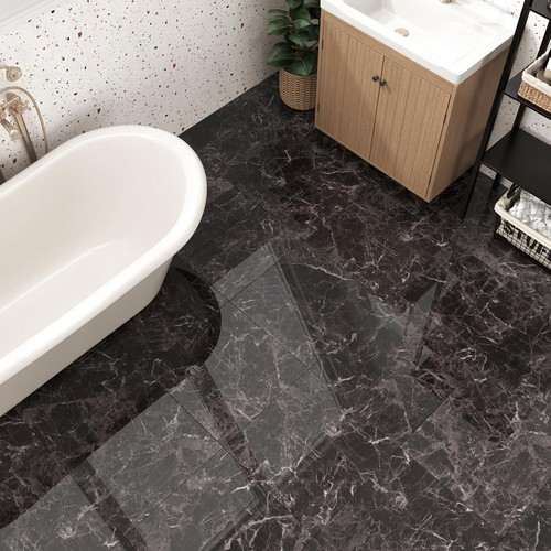 Pavimento pvc adesivo nero - pavimento,