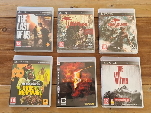 Lot ps3 pal survival horror - fr,