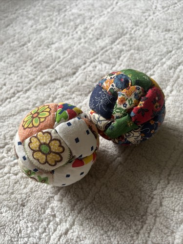 Set palline tessuto - set,