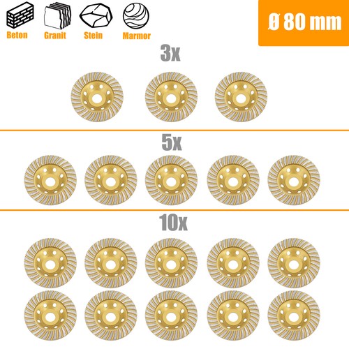 Segmento diamantato mola tazza - mola,