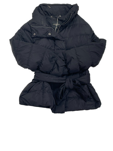 Cappotto imbottito con cintura