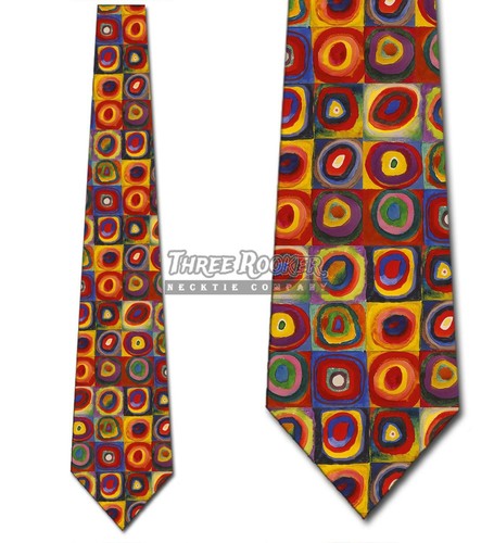 Cravatta kandinsky cerchi - cravatta,