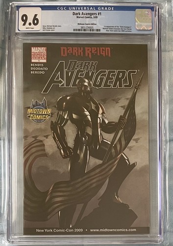 Dark avengers cgc 9 6 - avengers, #1