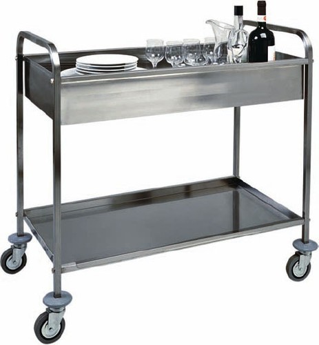 Carrello servizio 2 piani - a,