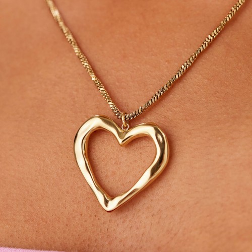 Collana donna agapo - donna, cuore