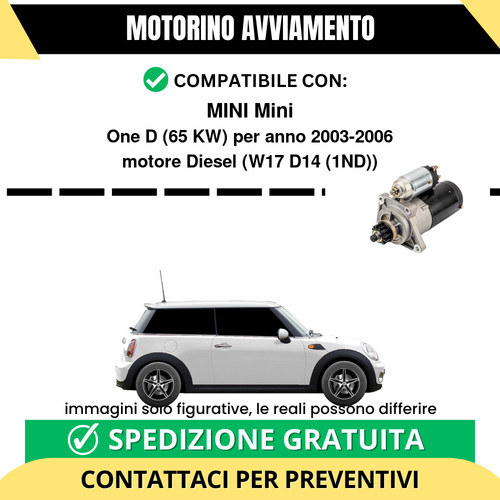 Motorino avviamento mini - motorino,