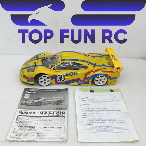 Kyosho bmw gtr - fw-04, #31943