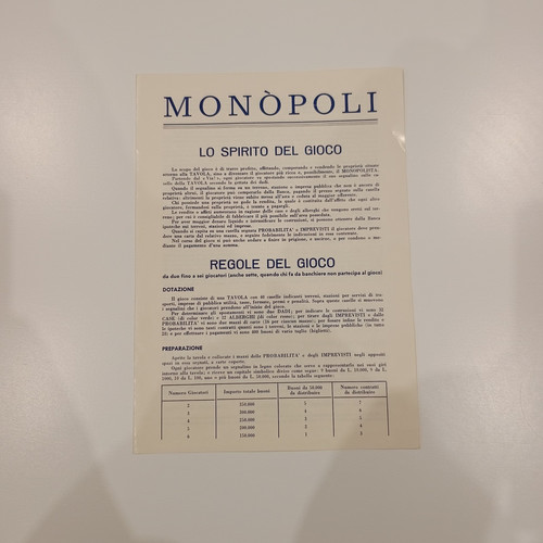 Monopoli ricambi edizione euro