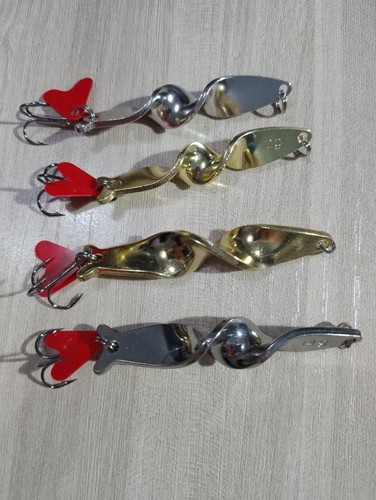Set cucchiaini pesca esca - 4,