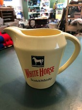 caraffa pubblicitaria Scotch Whisky WHITE HORSE vintage epoca collezione