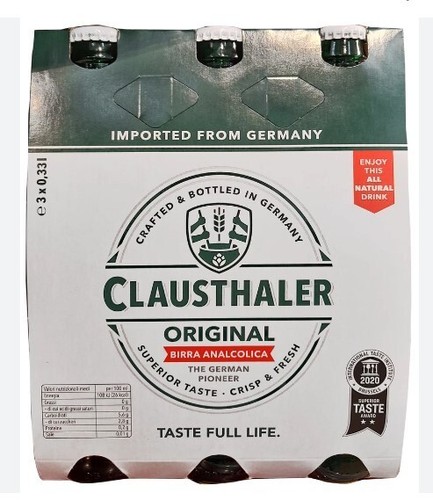 Birra clausthaler classic non - birra,