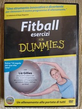 fitball esercizi for dummies con liz gillies	dvd	palestra fitness manubri	nuovo