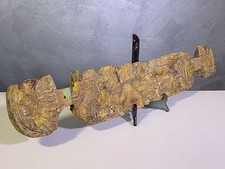 Chiave di antico carretto siciliano Santa Rosalia XIX secolo