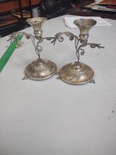 Portacandele antico vintage in