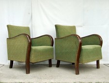 Coppia di poltrone Art Decò