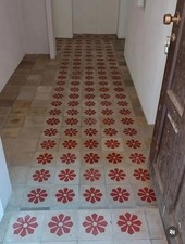 Cementine pavimento piastrelle tessere siciliane d'epoca originali
