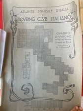 Atlante Stradale d’Italia del Touring Club Italiano Anni ‘30