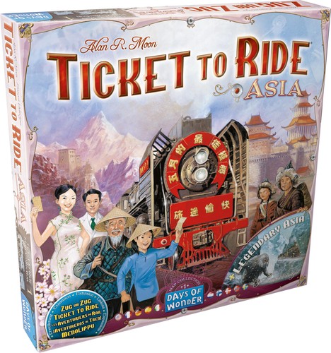 Asmodee ticket ride - to,