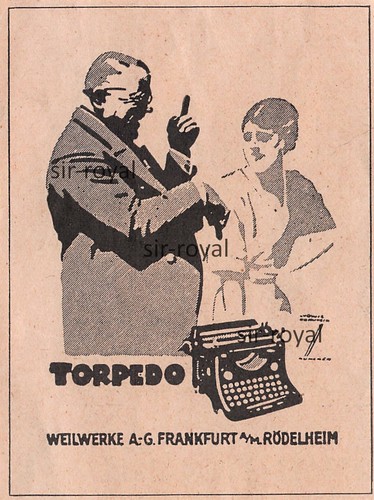Macchina scrivere torpedo - torpedo,