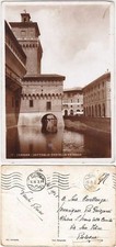 FERRARA - DETTAGLIO CASTELLO ESTENSE - VIAGG. 1942 -98968-