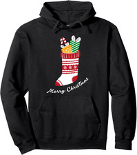 Calzini Di Natale Felpa Con