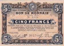 5 Francs - Ville -
