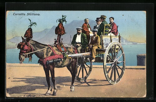 Palermo carro siciliano - palermo,,