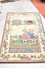 Tappeto Per Cameretta Conigli Dimensione 113x164 Cm